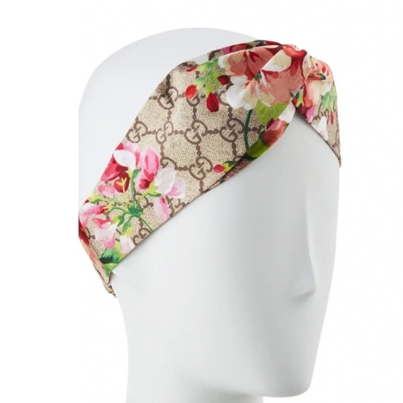 Gucci Bloom Silk Headband GG Floral Knot main image 7